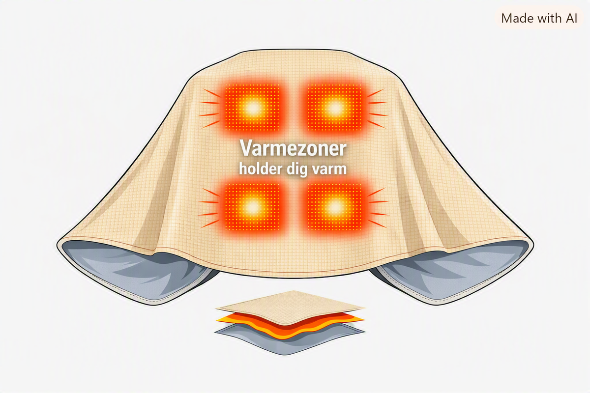 AltidVarm Varmetæppe